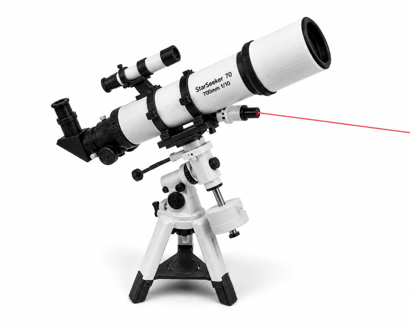 Telescope with laser 3D Printing Creative Design Inspiration