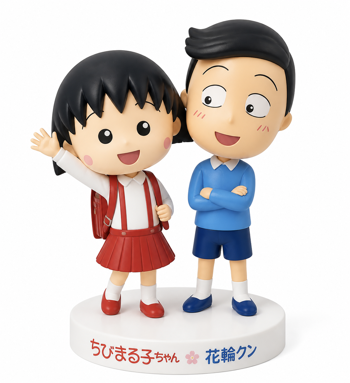 小丸子/花轮同学 إلهام التصميم الإبداعي للطباعة ثلاثية الأبعاد