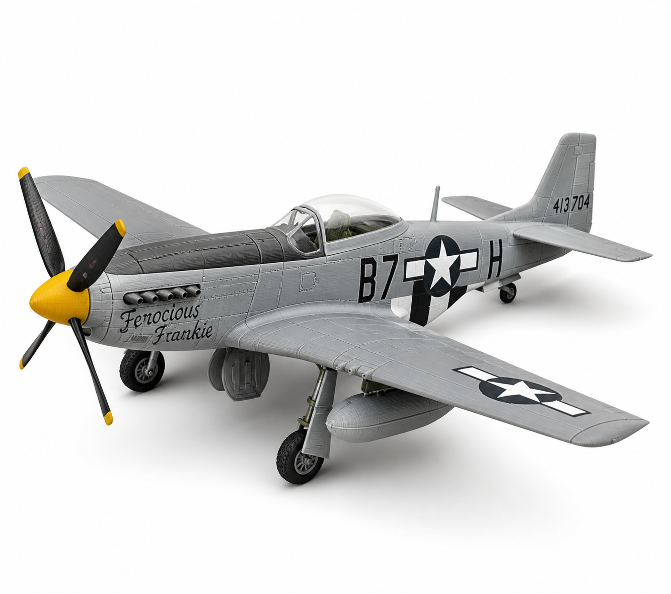 P-51D飞机模型 3D Printing Creative Design Inspiration