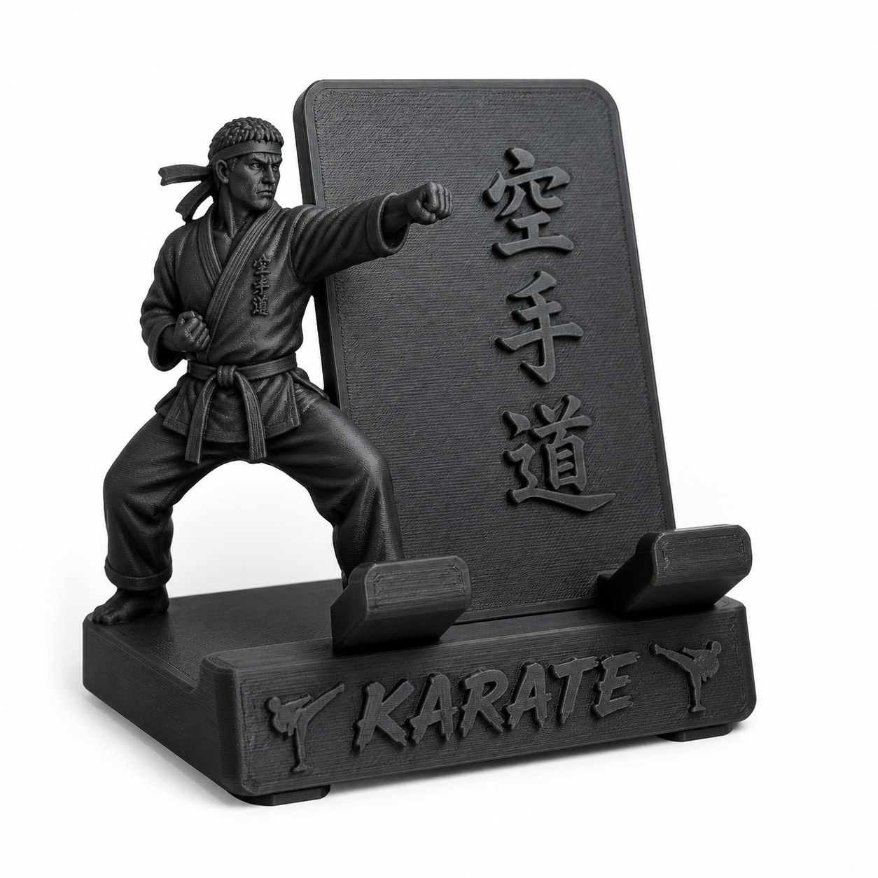 Karate 手机支架（角度更大） แรงบันดาลใจการออกแบบสร้างสรรค์พิมพ์ 3D