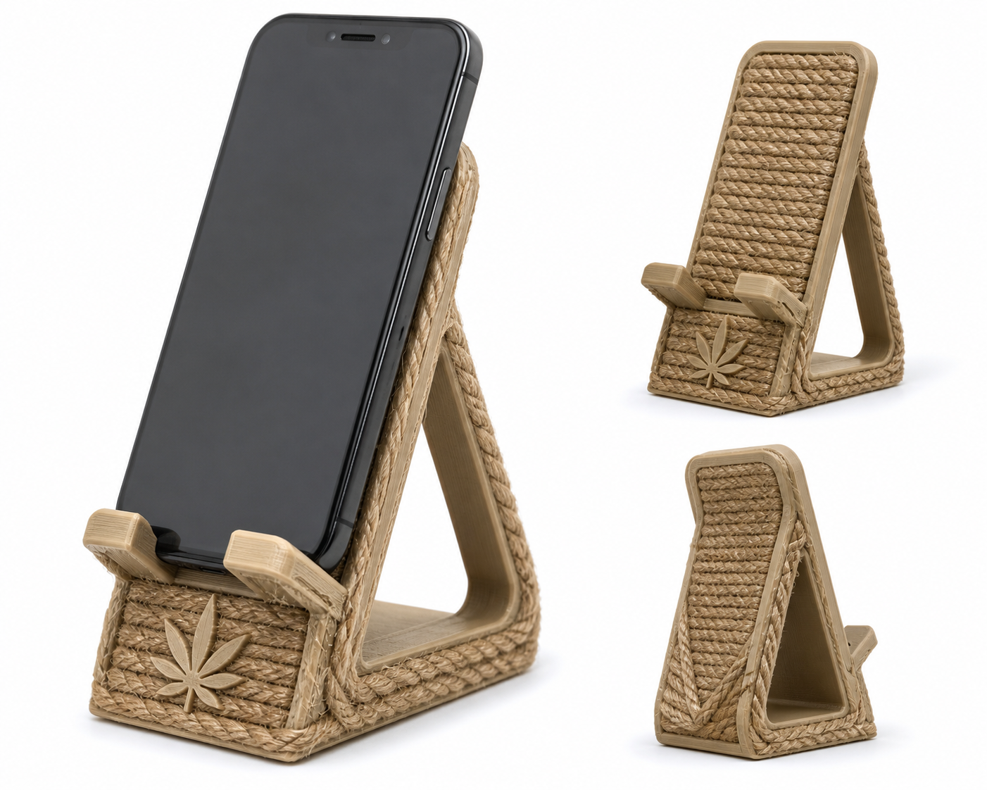 麻绳手机支架 Inspiração de design criativo impressão 3D
