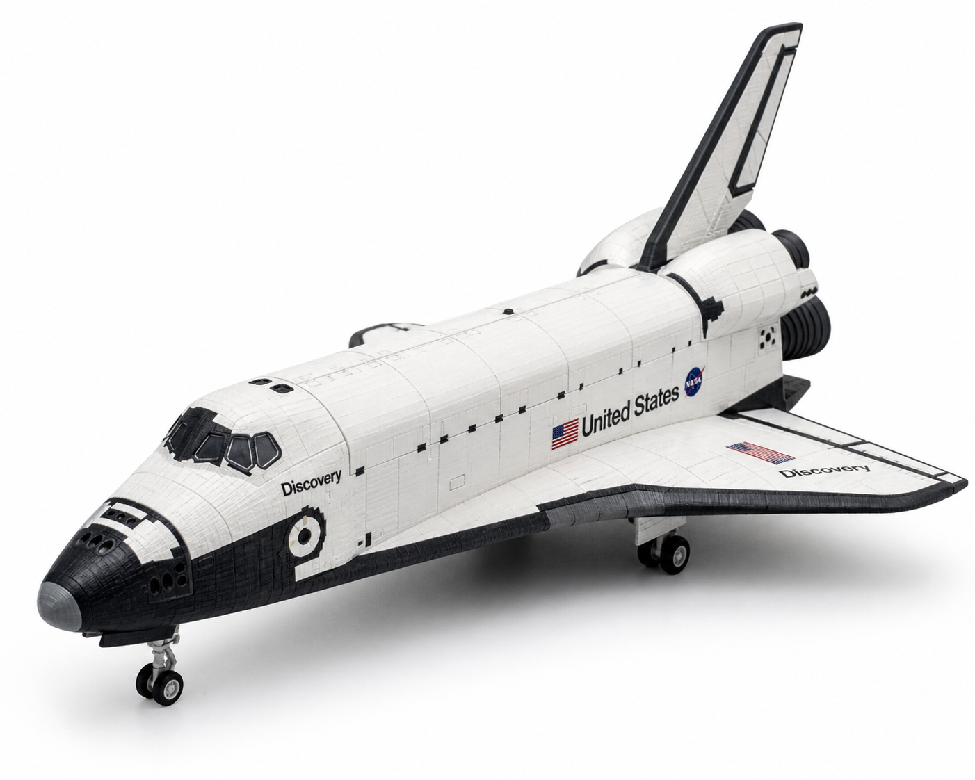 航天飞机(Space Shuttle)拼 3D Printing Creative Design Inspiration