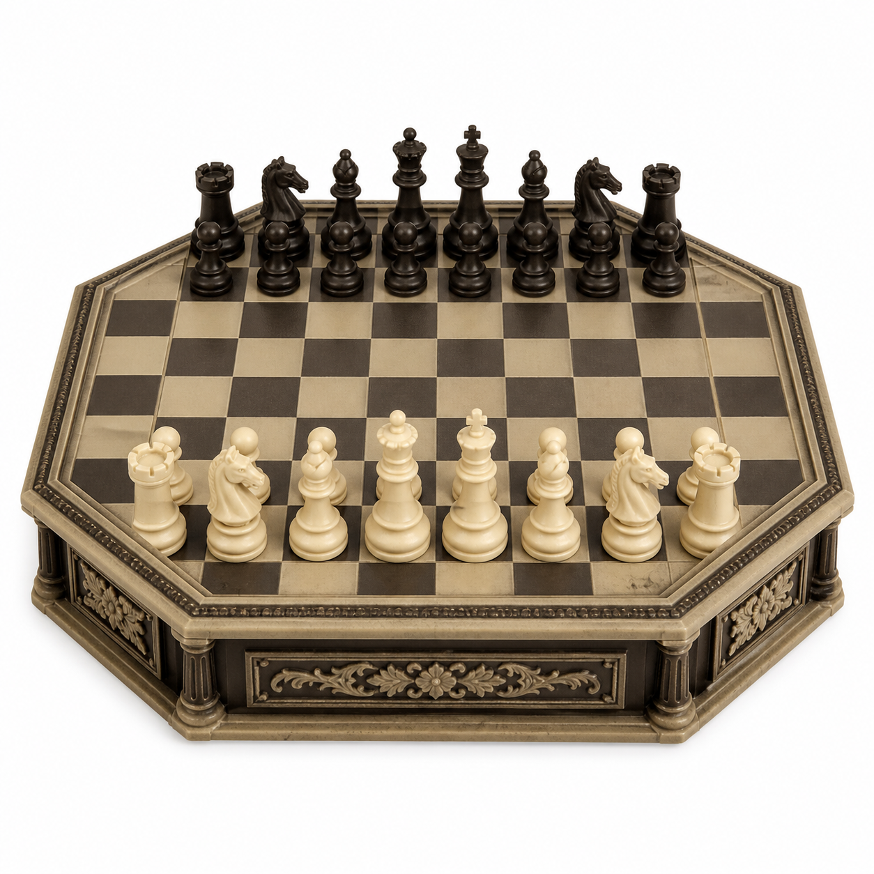 Chess Octagon Pie se Вдохновение креативного дизайна 3D-печати