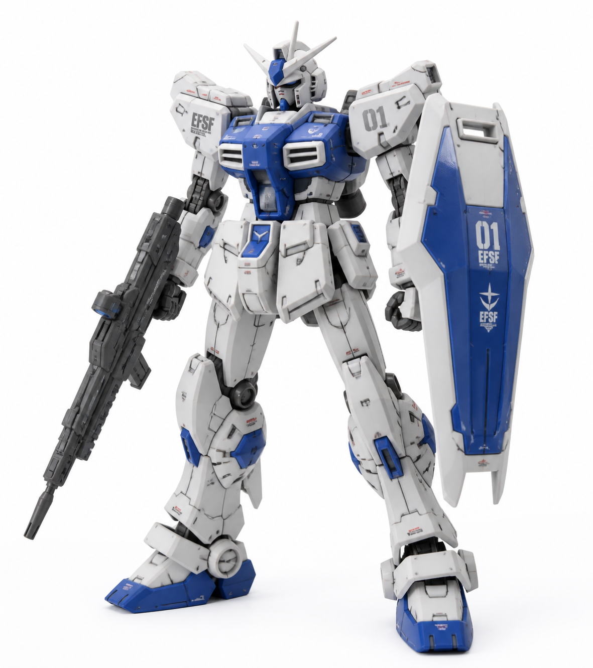 RX78全身可动高达 3D प्रिंटिंग रचनात्मक डिज़ाइन प्रेरणा