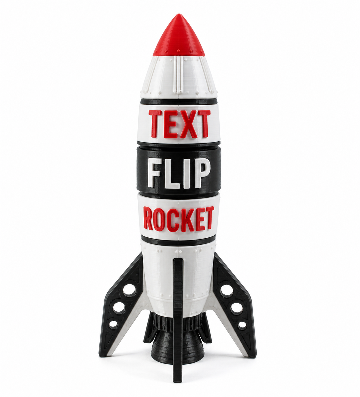 TEXT FLIP - ROCKET 3.0 🚀3D打印创意设计灵感