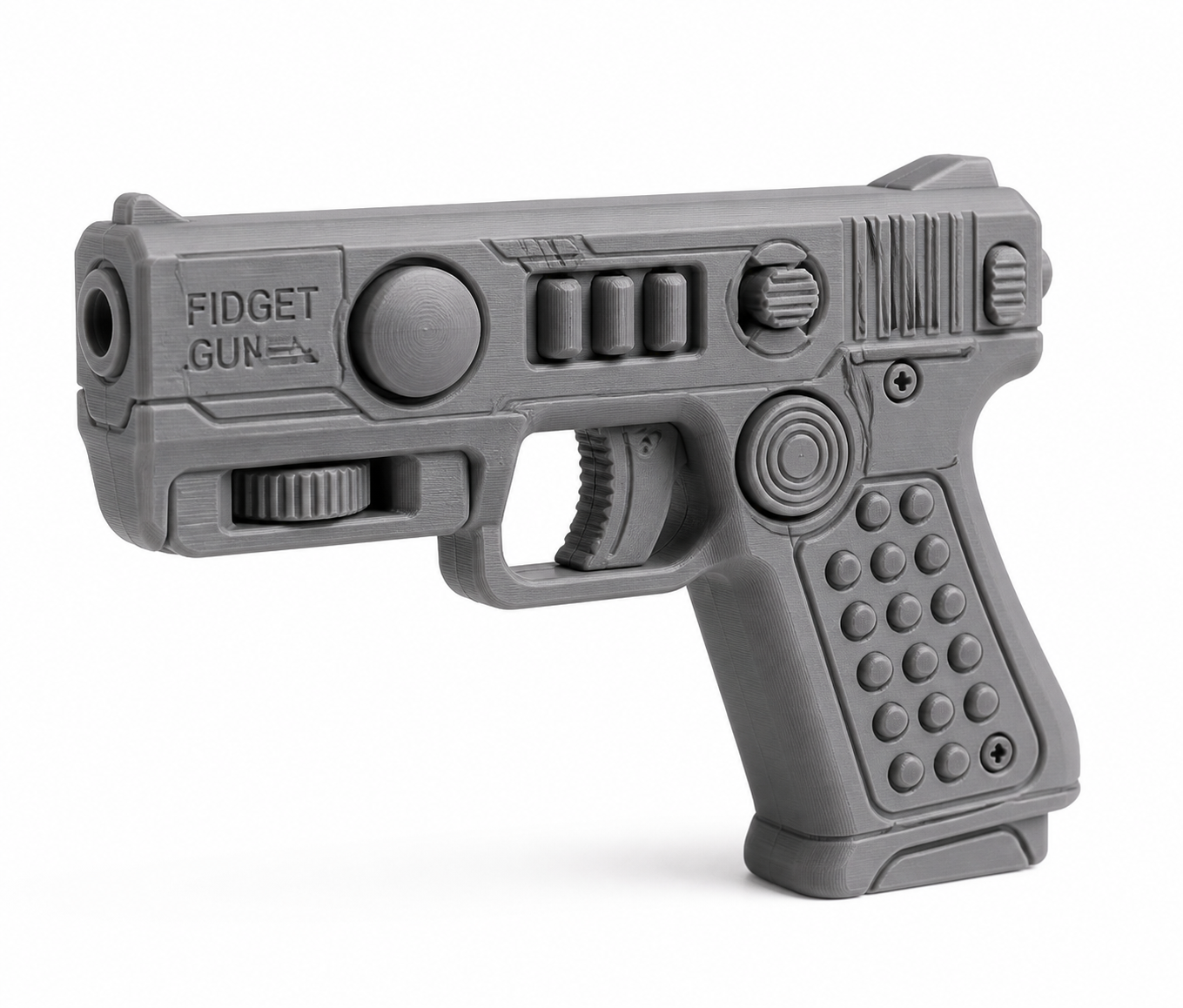 Fidget Gun Inspiration de design créatif impression 3D