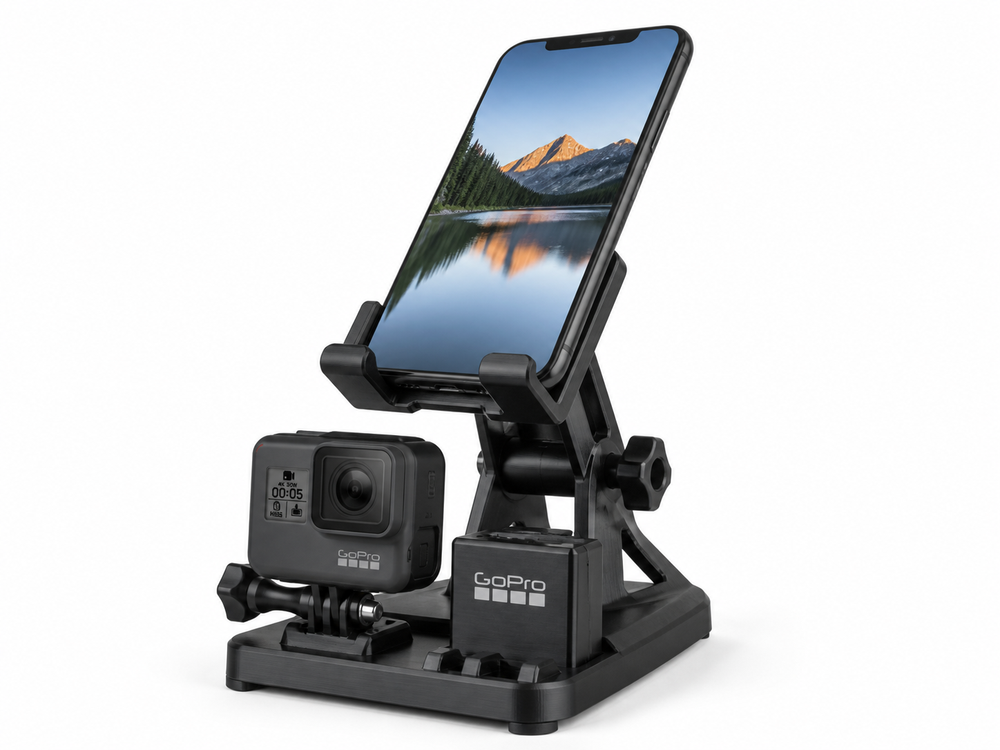 桌面夹、GoPro支架、手机支架 Inspiration de design créatif impression 3D