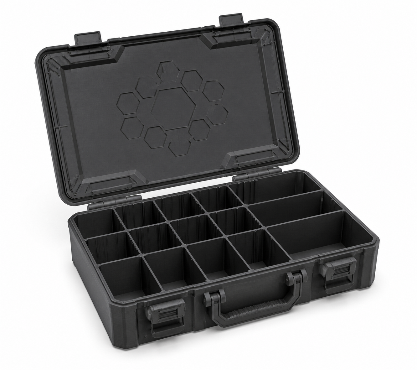 卷帘门收纳箱Storage box可叠加 3D Printing Creative Design Inspiration
