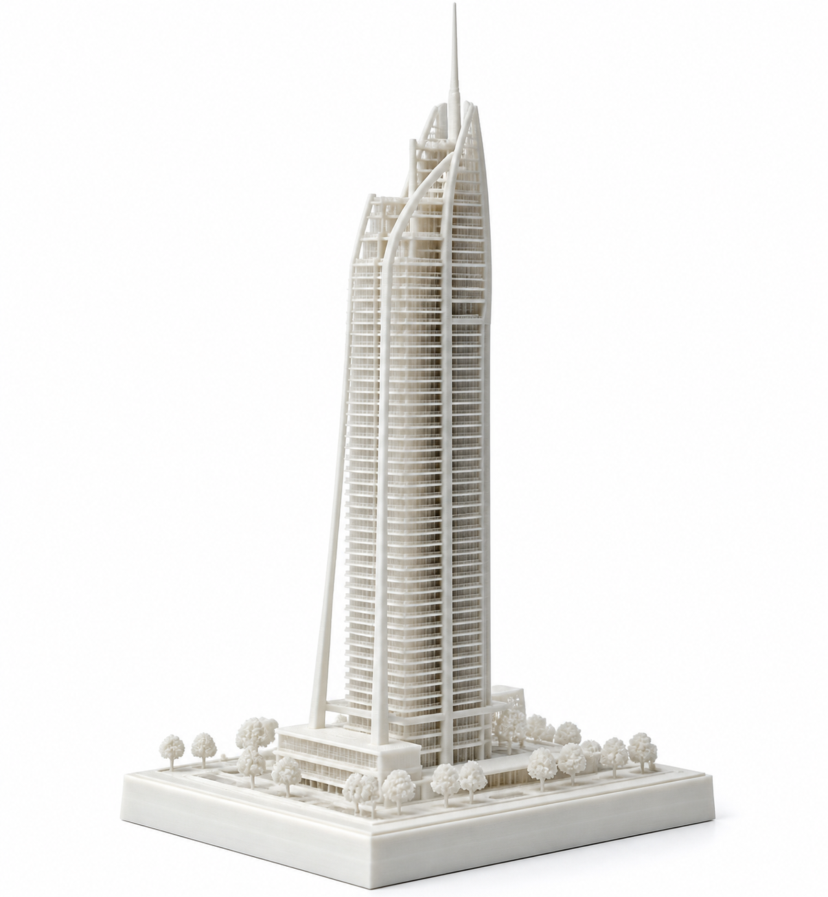唐代建筑-塔楼 แรงบันดาลใจการออกแบบสร้างสรรค์พิมพ์ 3D