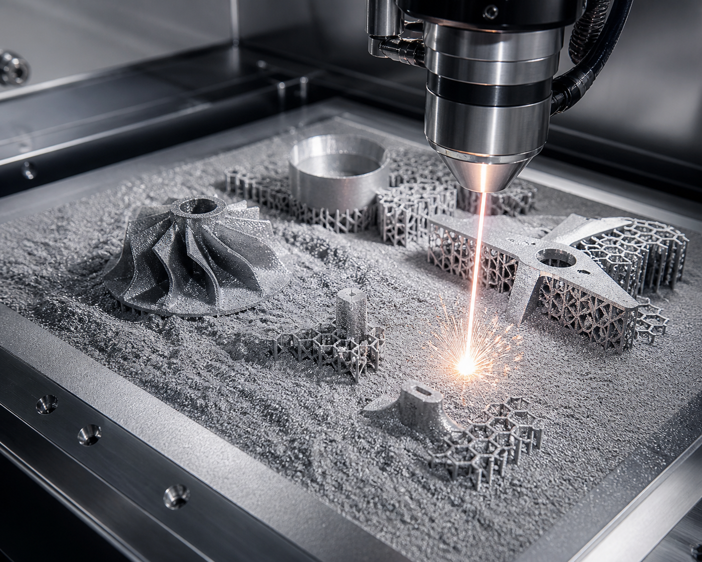 铝合金在SLM 3D打印中的应用:轻量化结构件的材料选择与工艺优化