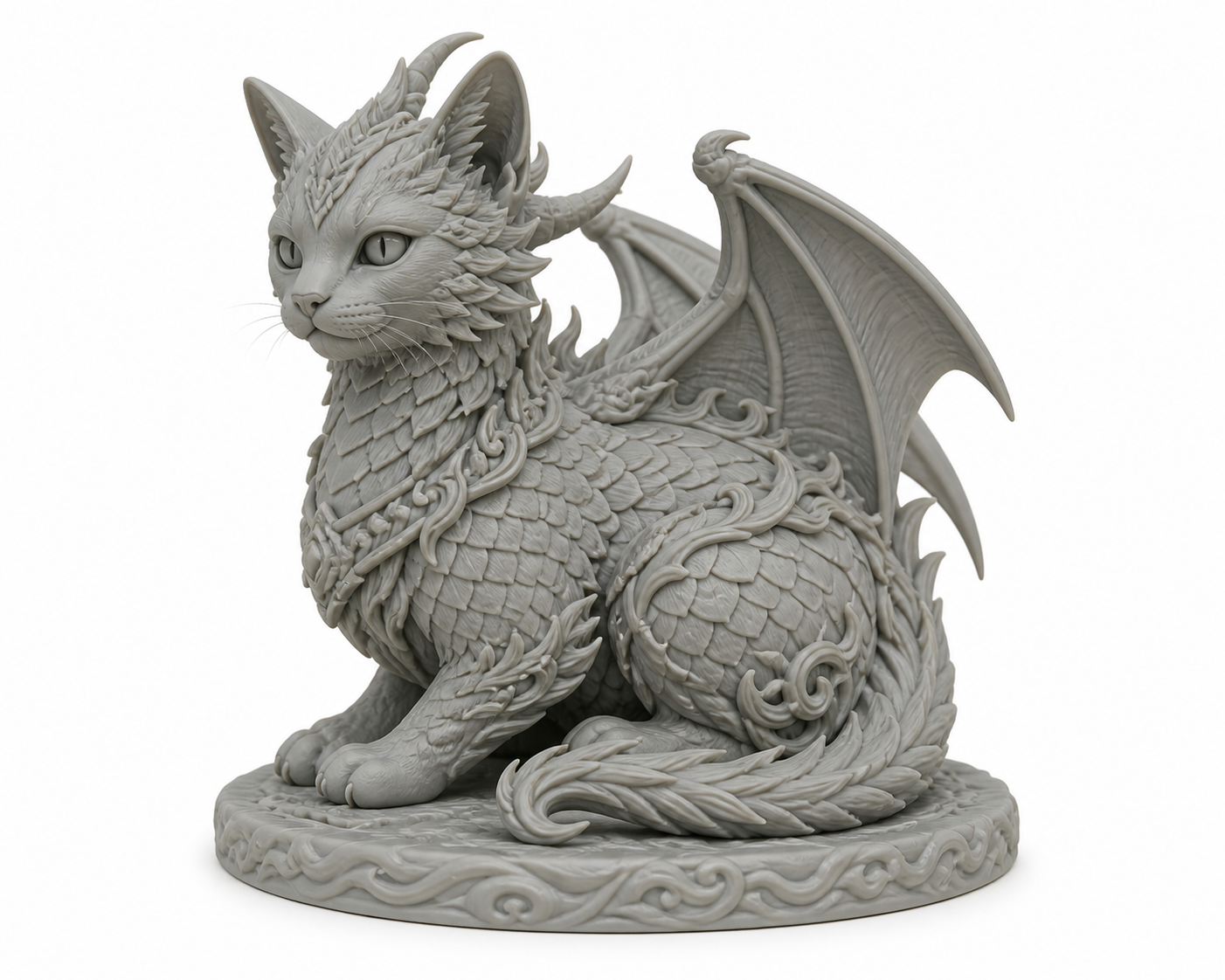 龙猫建筑摆件 Ispirazione di design creativo stampa 3D