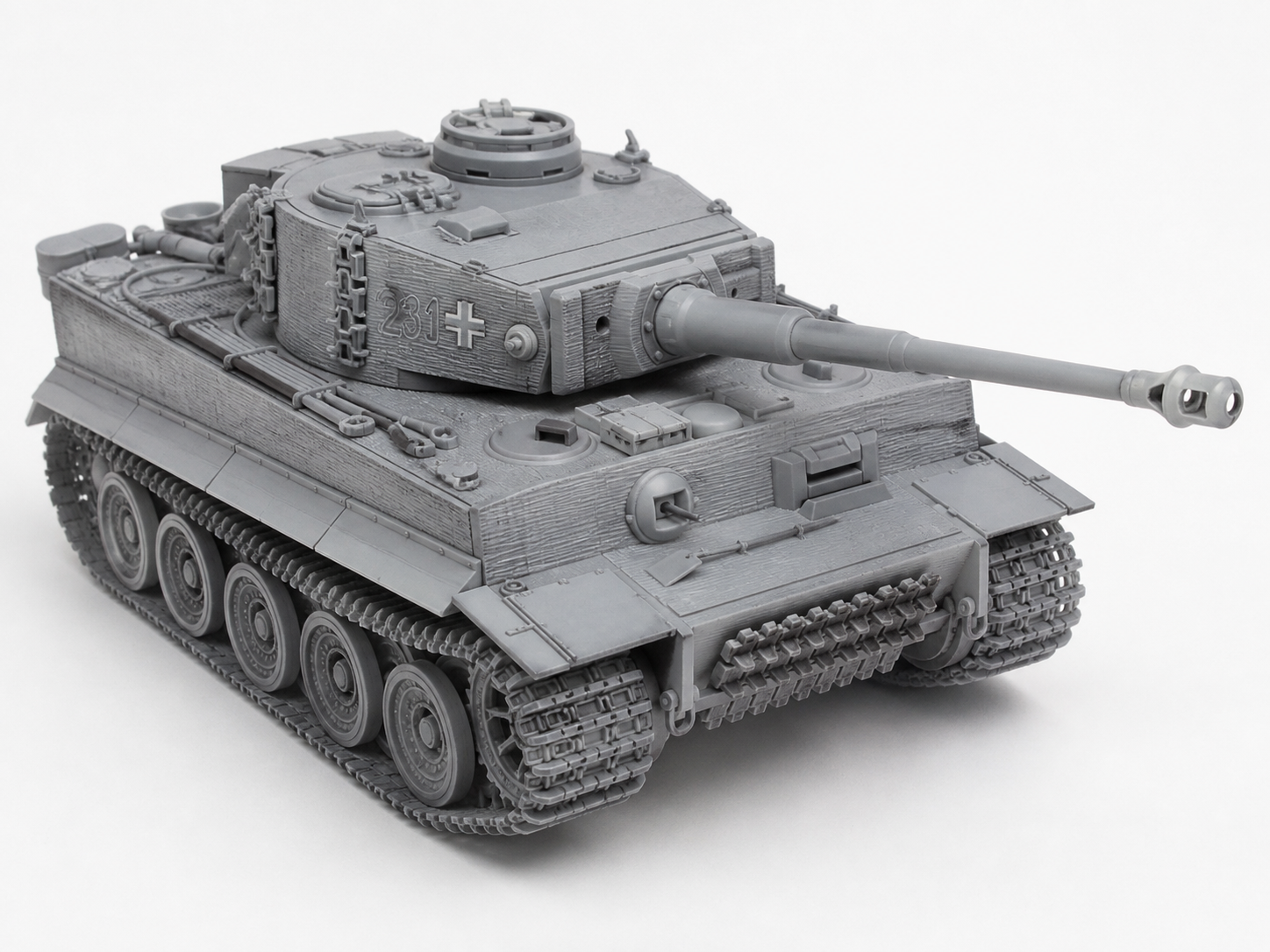 Panzer VI Tiger (P) แรงบันดาลใจการออกแบบสร้างสรรค์พิมพ์ 3D
