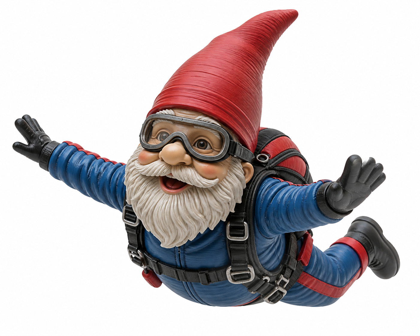 Skydiver Gnome 3D Printing Creative Design Inspiration