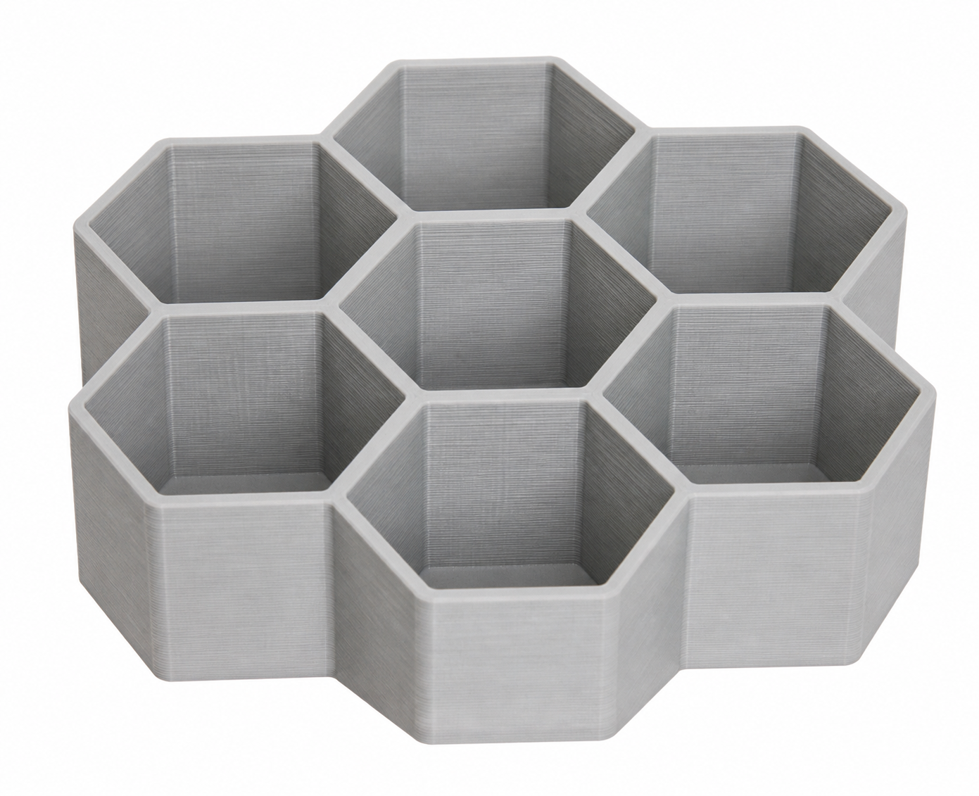 Modular Honeycomb Storage Container Label space Kreative Designinspiration für den 3D-Druck