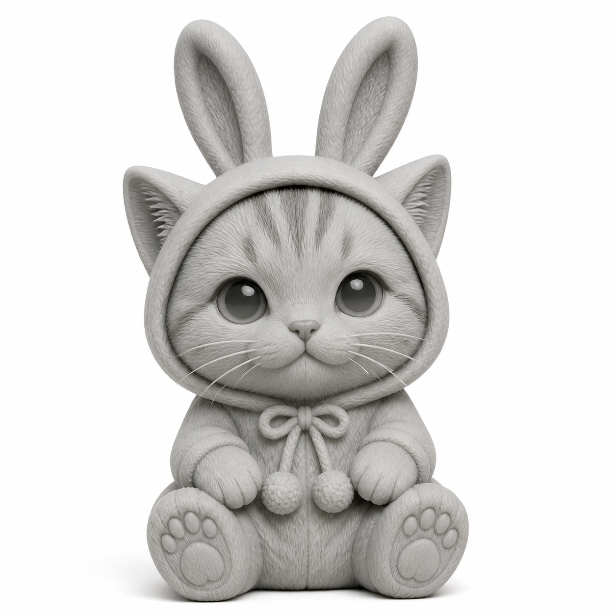 兔耳朵kitty 3D Printing Creative Design Inspiration