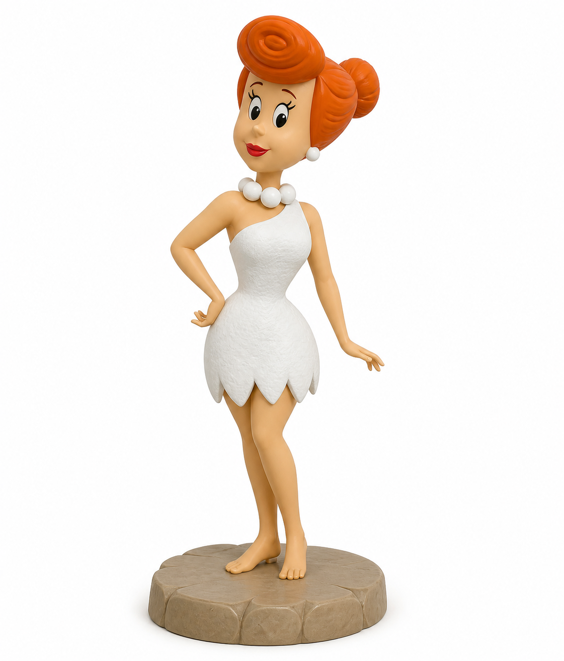 【摩登原始人】Wilma Flintst إلهام التصميم الإبداعي للطباعة ثلاثية الأبعاد