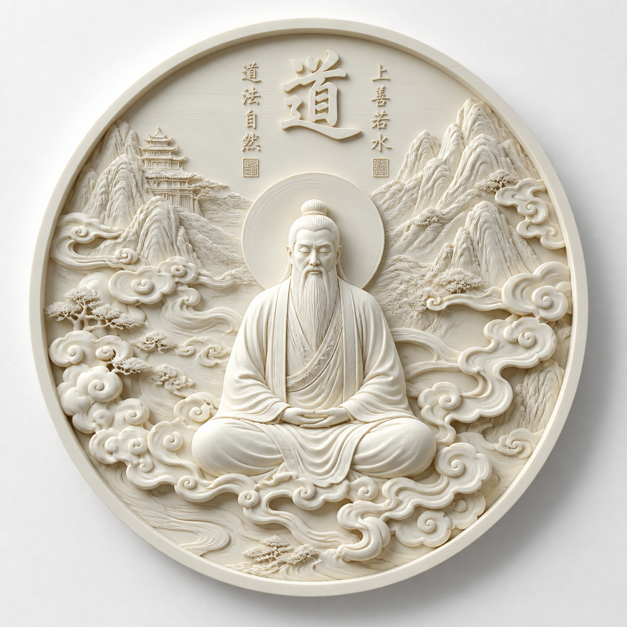 立体画 悟道 Вдохновение креативного дизайна 3D-печати