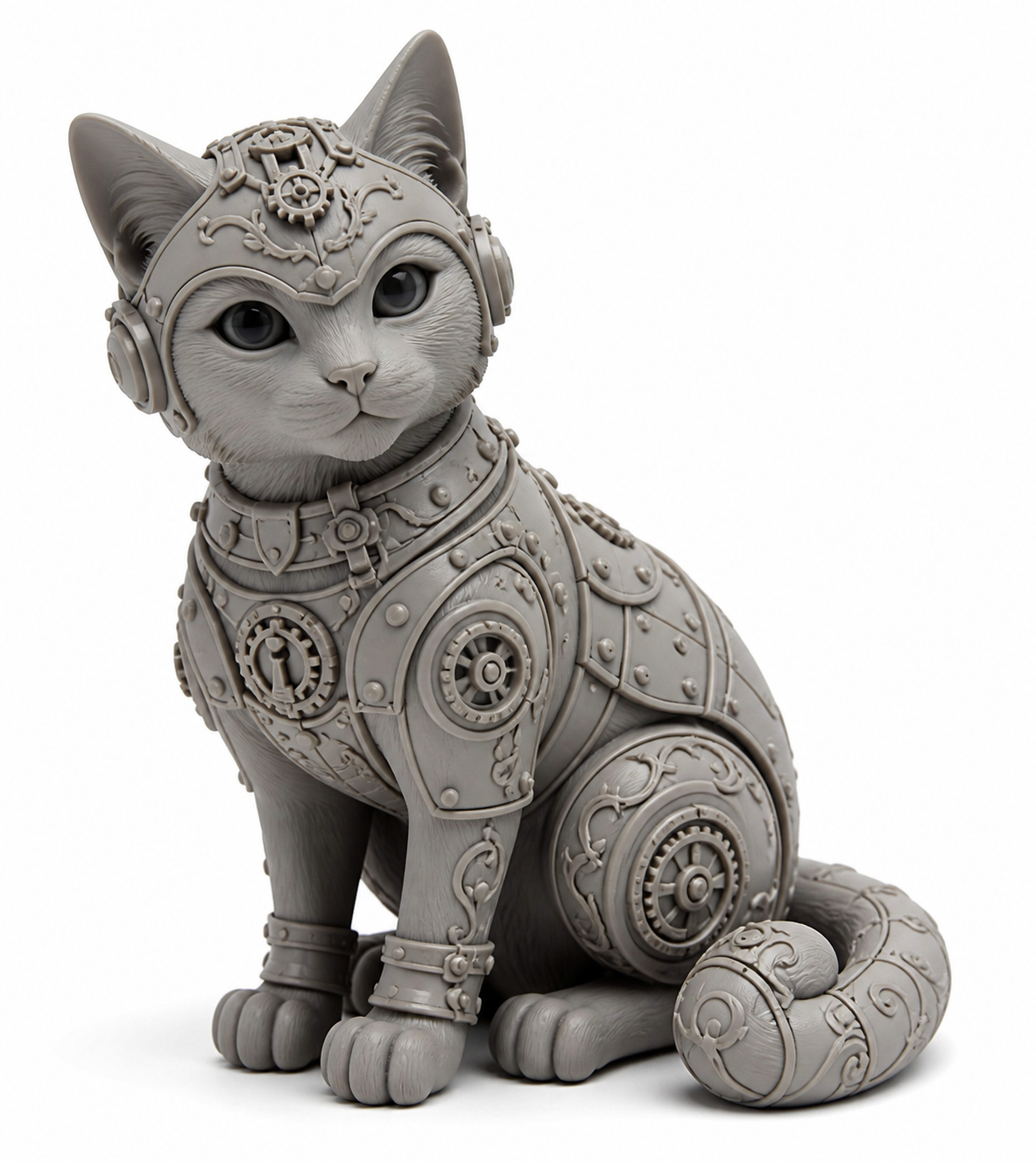 创意小猫存钱罐 Вдохновение креативного дизайна 3D-печати