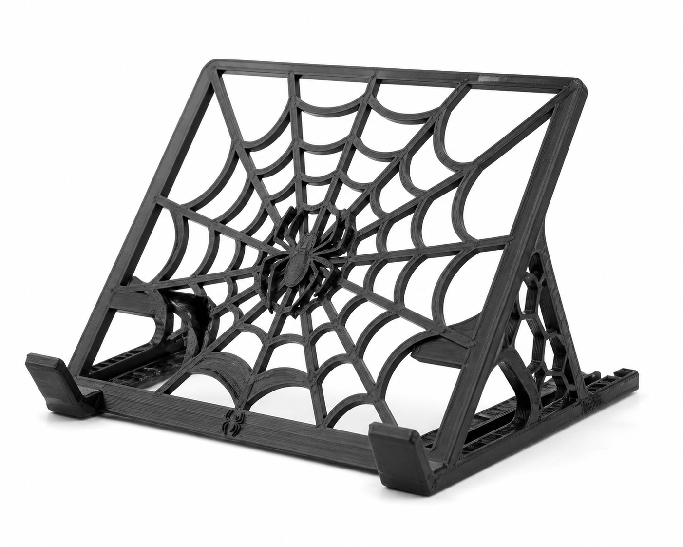 Spiderweb Laptop Sta 3D प्रिंटिंग रचनात्मक डिज़ाइन प्रेरणा