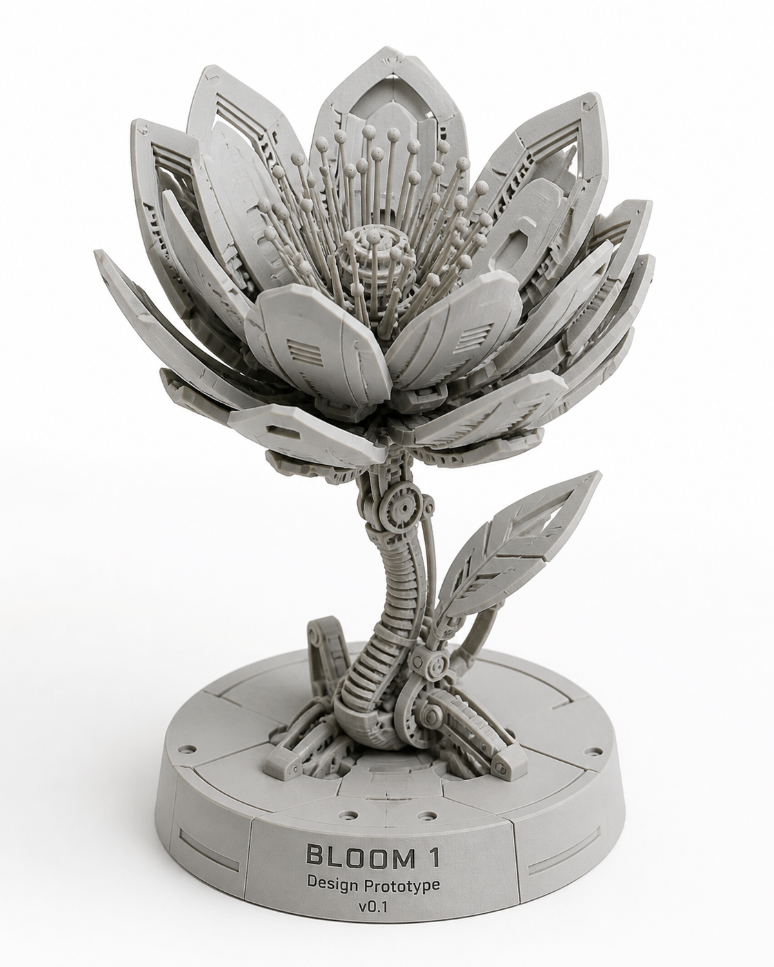 bloom 1 إلهام التصميم الإبداعي للطباعة ثلاثية الأبعاد