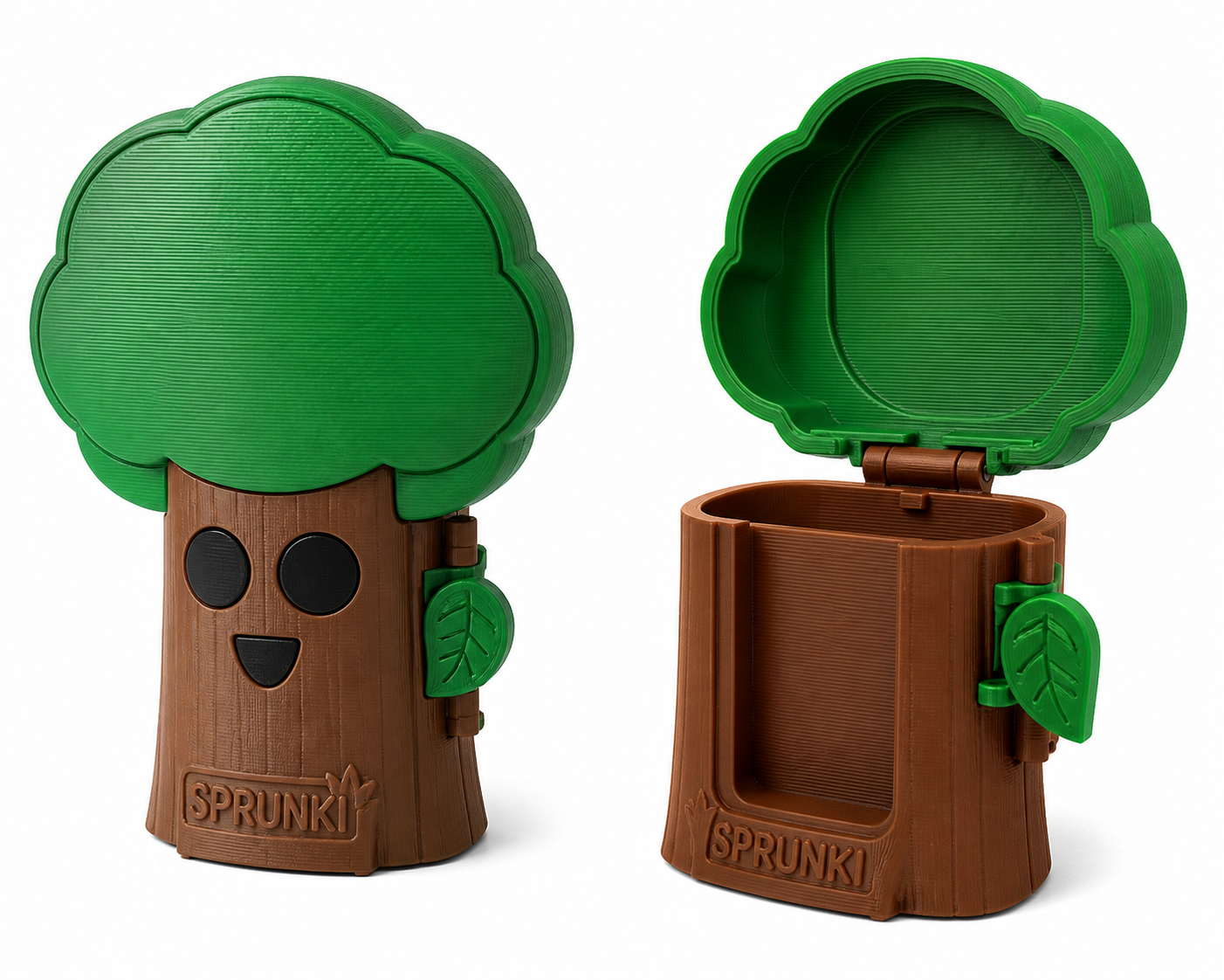 节奏盒子Sprunki Mr. Tree Вдохновение креативного дизайна 3D-печати