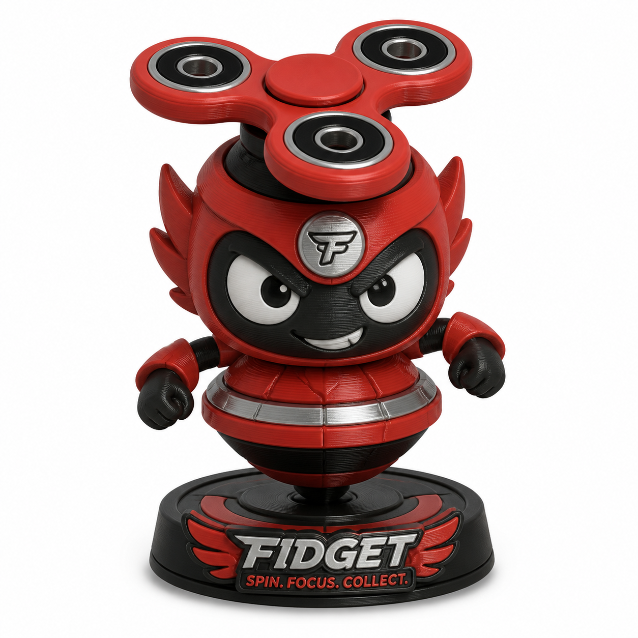 三角陀螺仪 Fidget 解压玩具 钥匙 Cảm hứng thiết kế sáng tạo in 3D