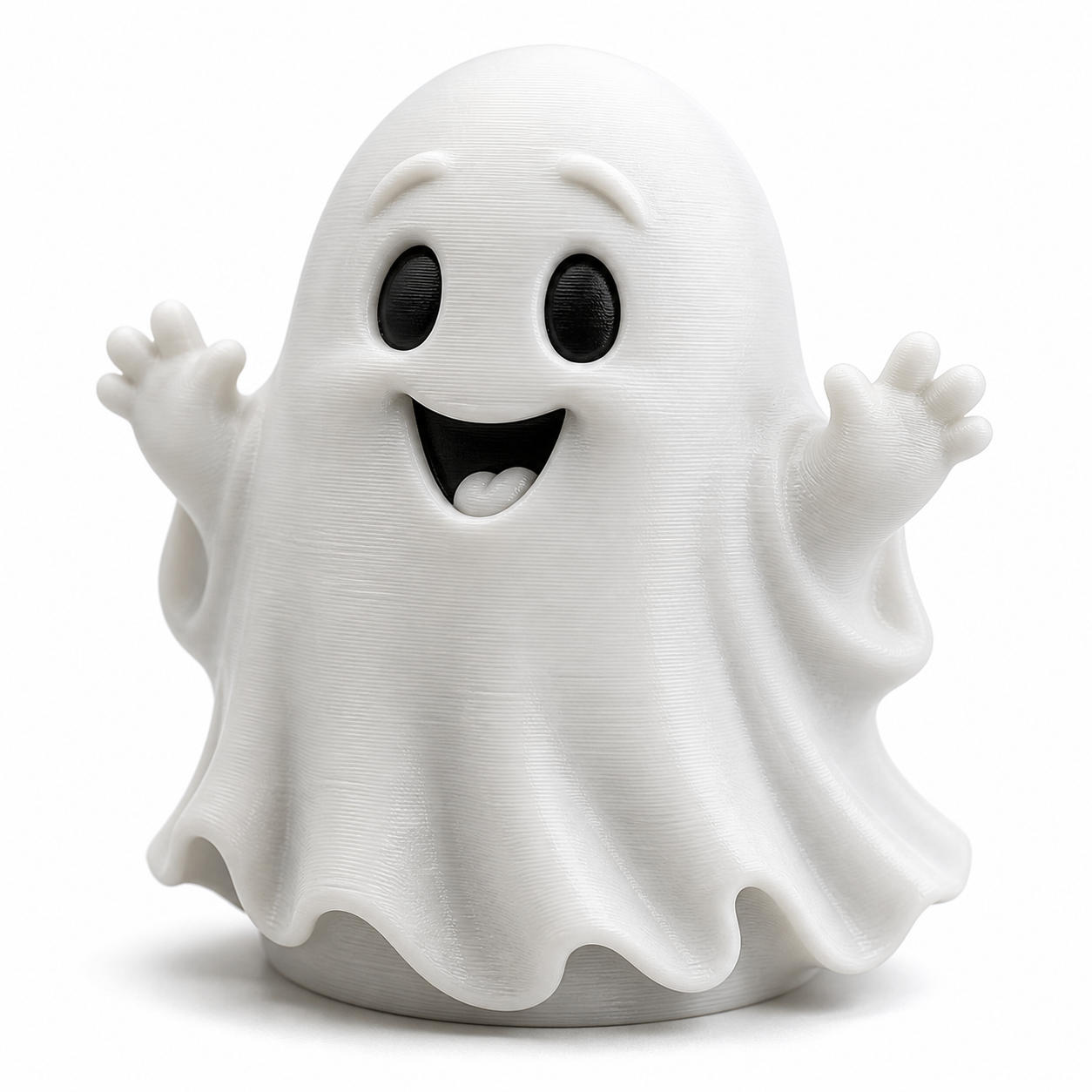 Chubby Ghost 3D-Druck kreative Design-Inspiration