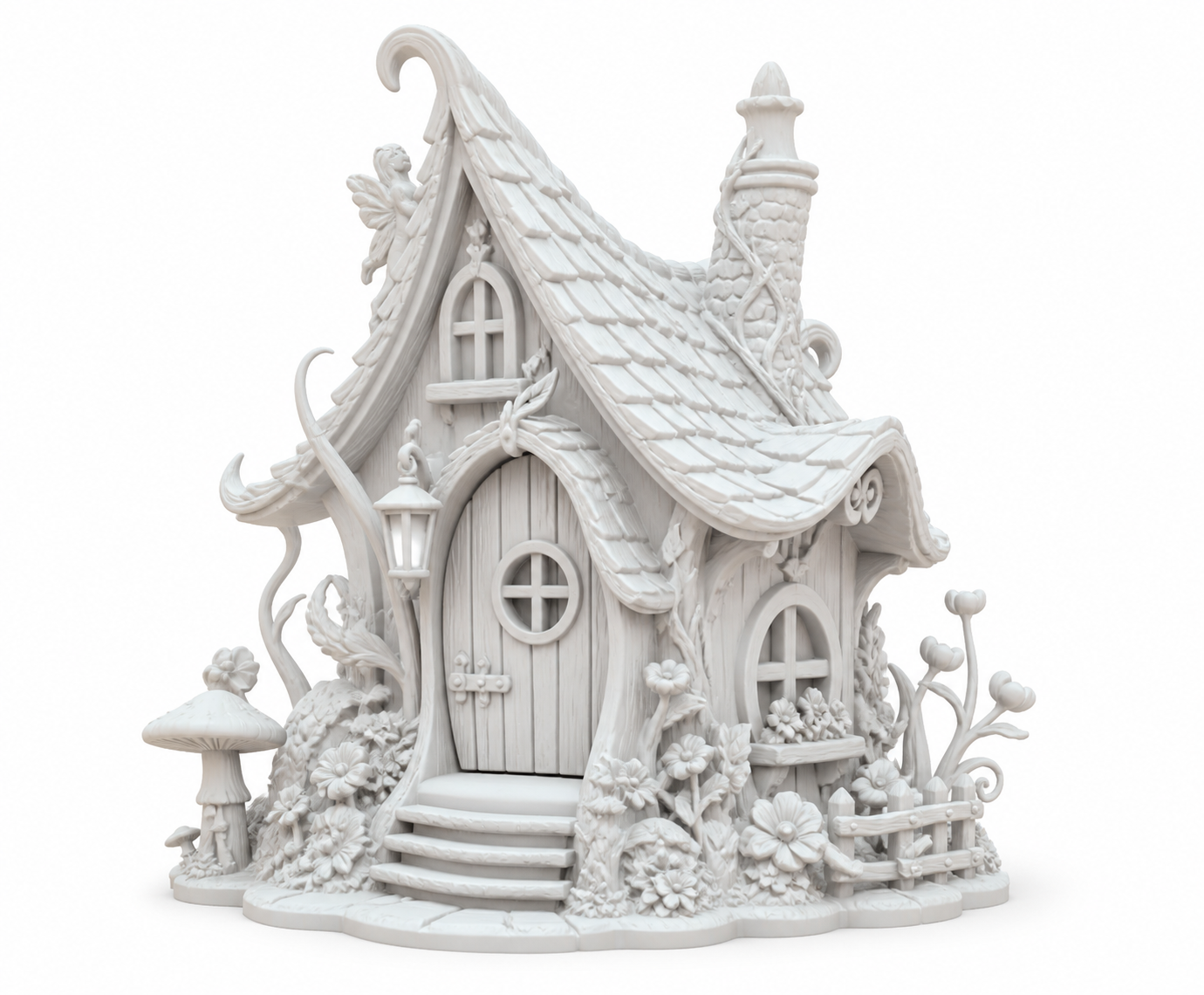 Cute Fairy House3D打印创意设计灵感