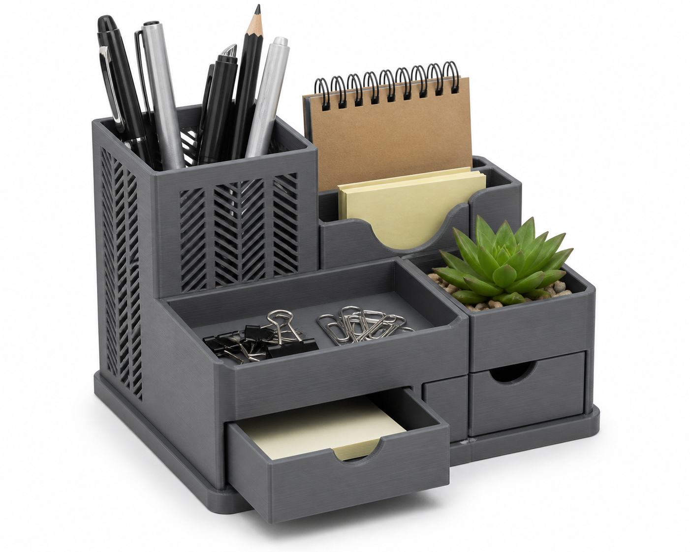 Modern Desk Organize Inspiração de design criativo impressão 3D