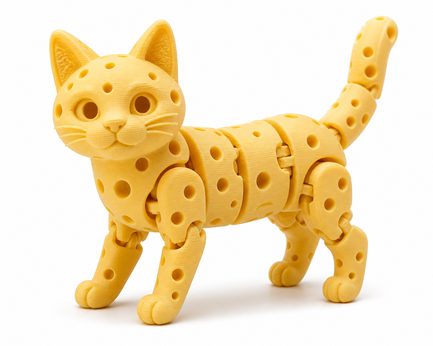 Cheese Cat! Articula 3D프린팅 창의 디자인 인스피레이션
