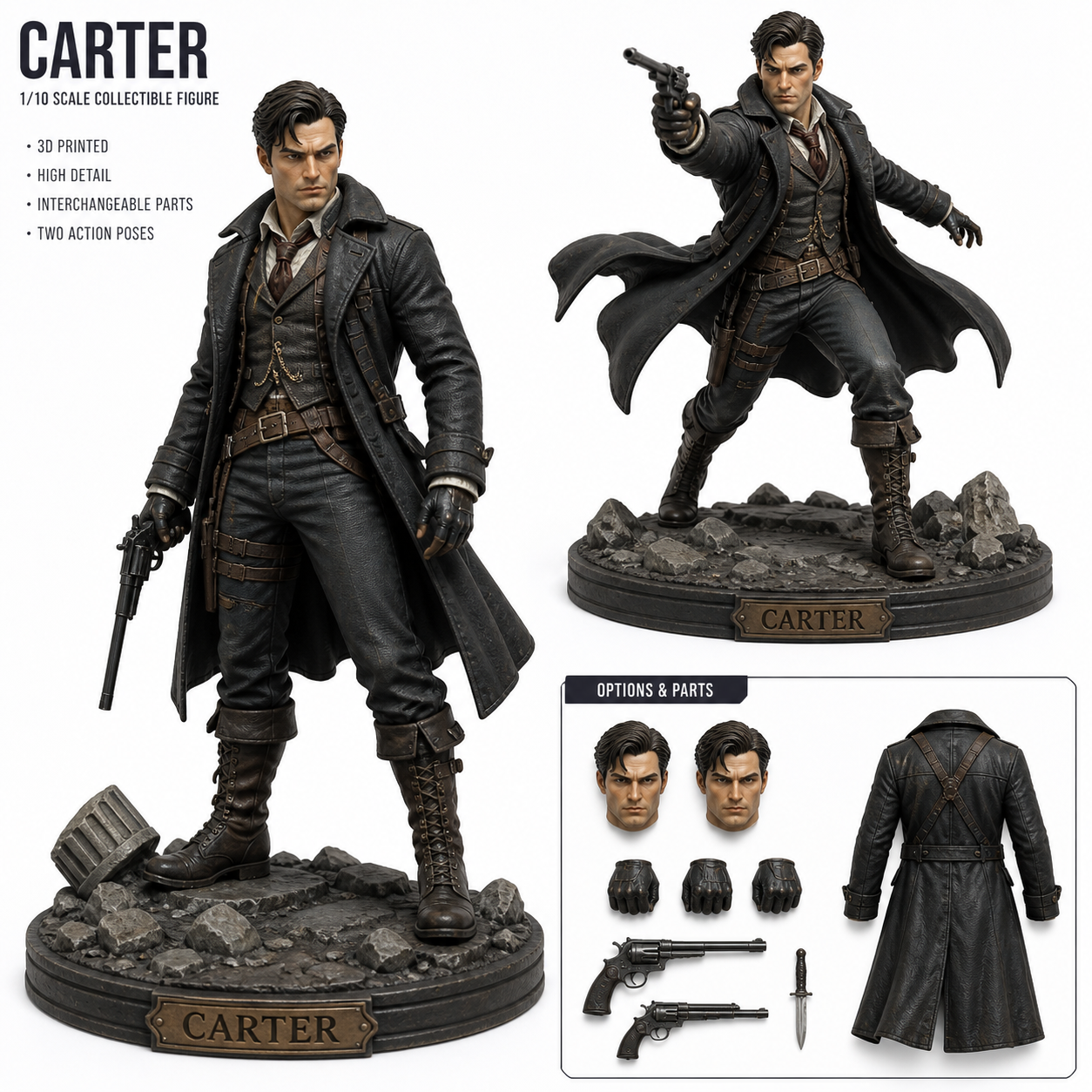Carter 卡特 إلهام التصميم الإبداعي للطباعة ثلاثية الأبعاد