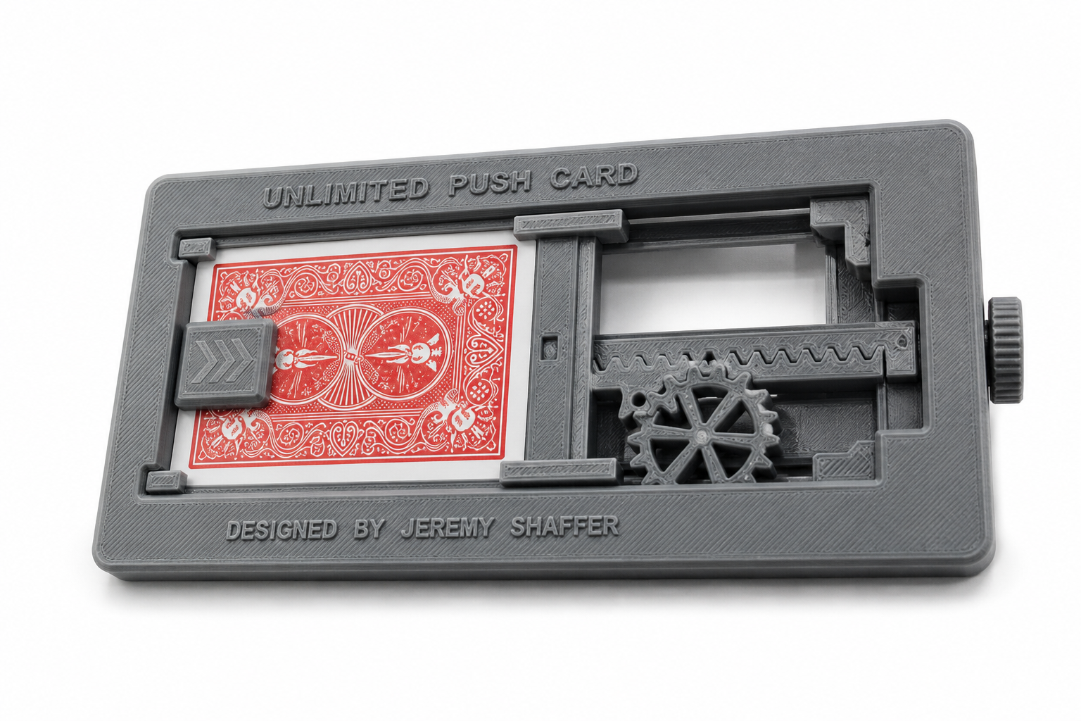 Unlimited Push Card  3D-print creatieve ontwerp inspiratie