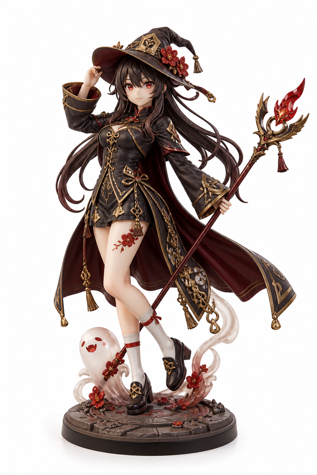 原神  八重神子 แรงบันดาลใจการออกแบบสร้างสรรค์พิมพ์ 3D