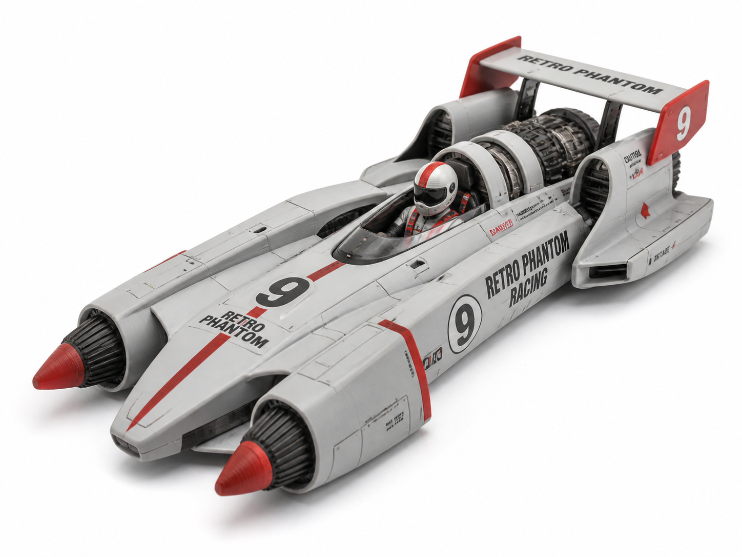 Retro Phantom, Racing Sto3D打印创意设计灵感