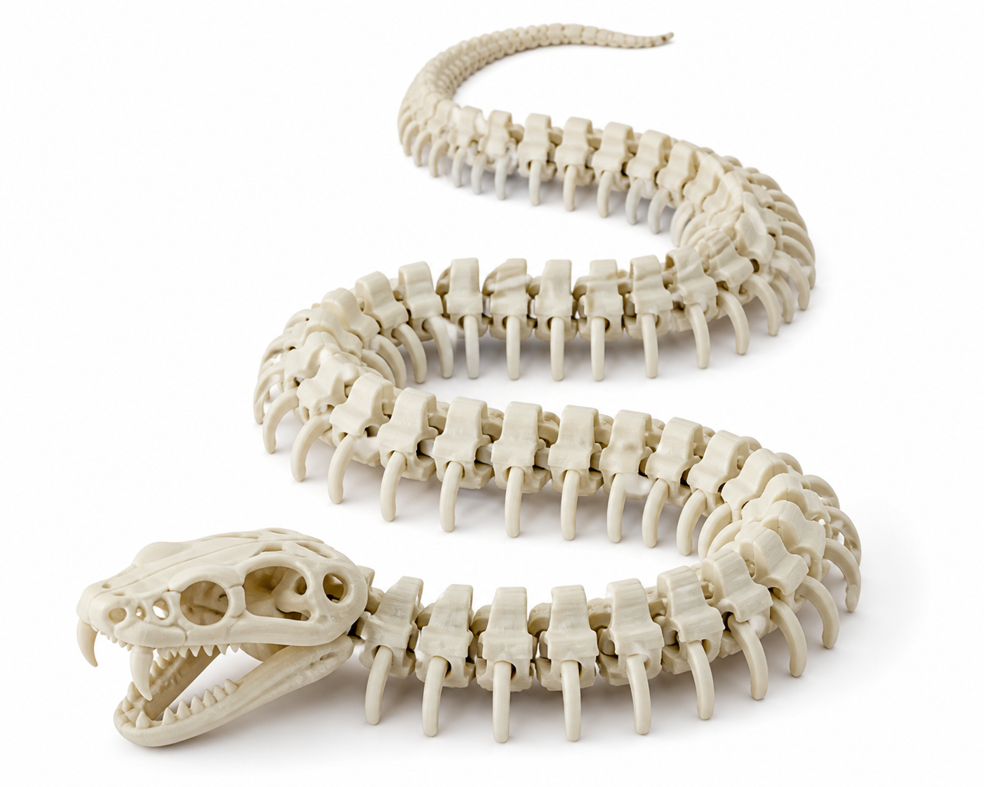 Articulated Skeleton 3D Baskı Yaratıcı Tasarım İlhamı