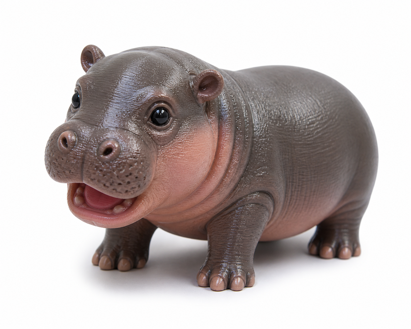 Moo Deng Hippo Flexi - Ar3D打印创意设计灵感