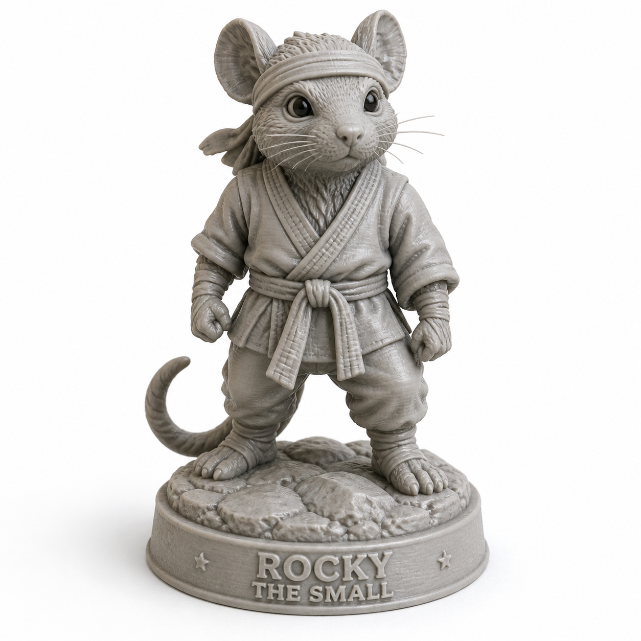 Rocky The Small Rock แรงบันดาลใจการออกแบบสร้างสรรค์พิมพ์ 3D
