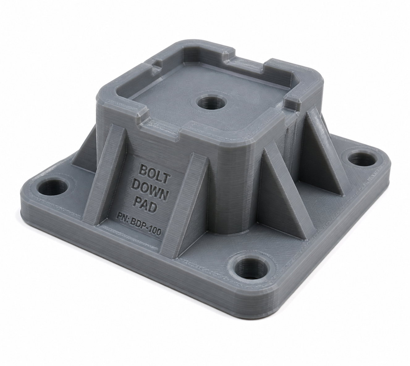 Bolt down pad bar fo Inspiración de diseño creativo impresión 3D