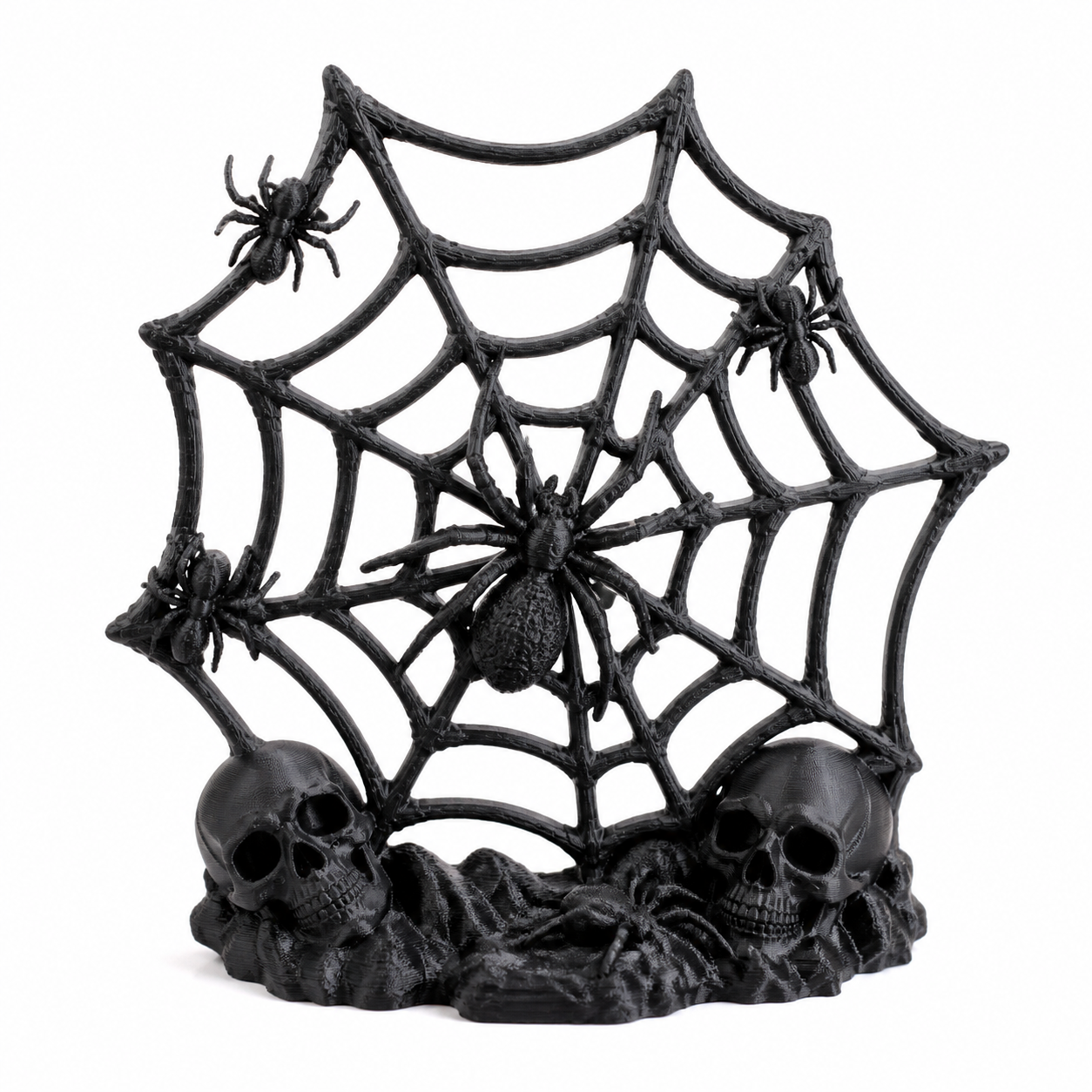 独特Spider Web Halloween La3D打印创意设计灵感