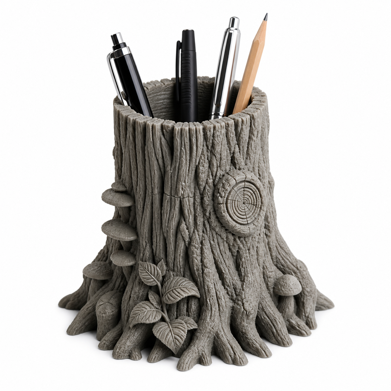 树桩笔筒 3D-Druck kreative Design-Inspiration