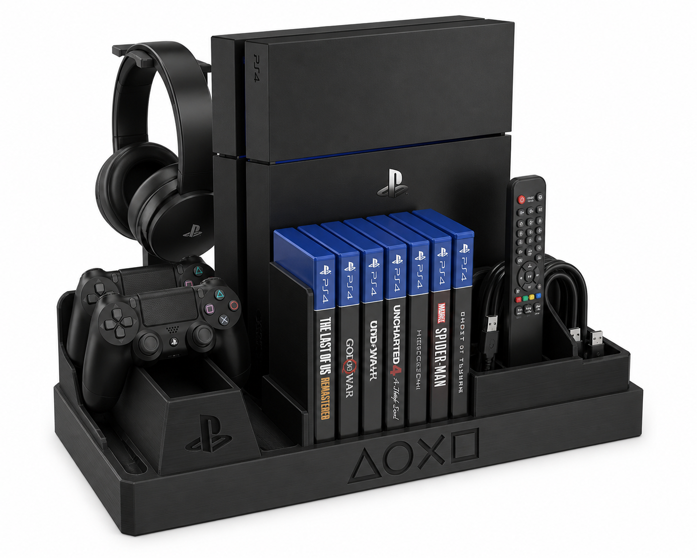 PS4 移动硬盘架-免费分享记得点赞 3D Printing Creative Design Inspiration