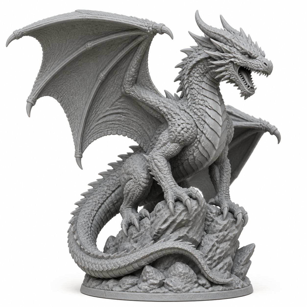 喷火龙一家（一体件/拆分件） 3Dプリンティングクリエイティブデザインインスピレーション