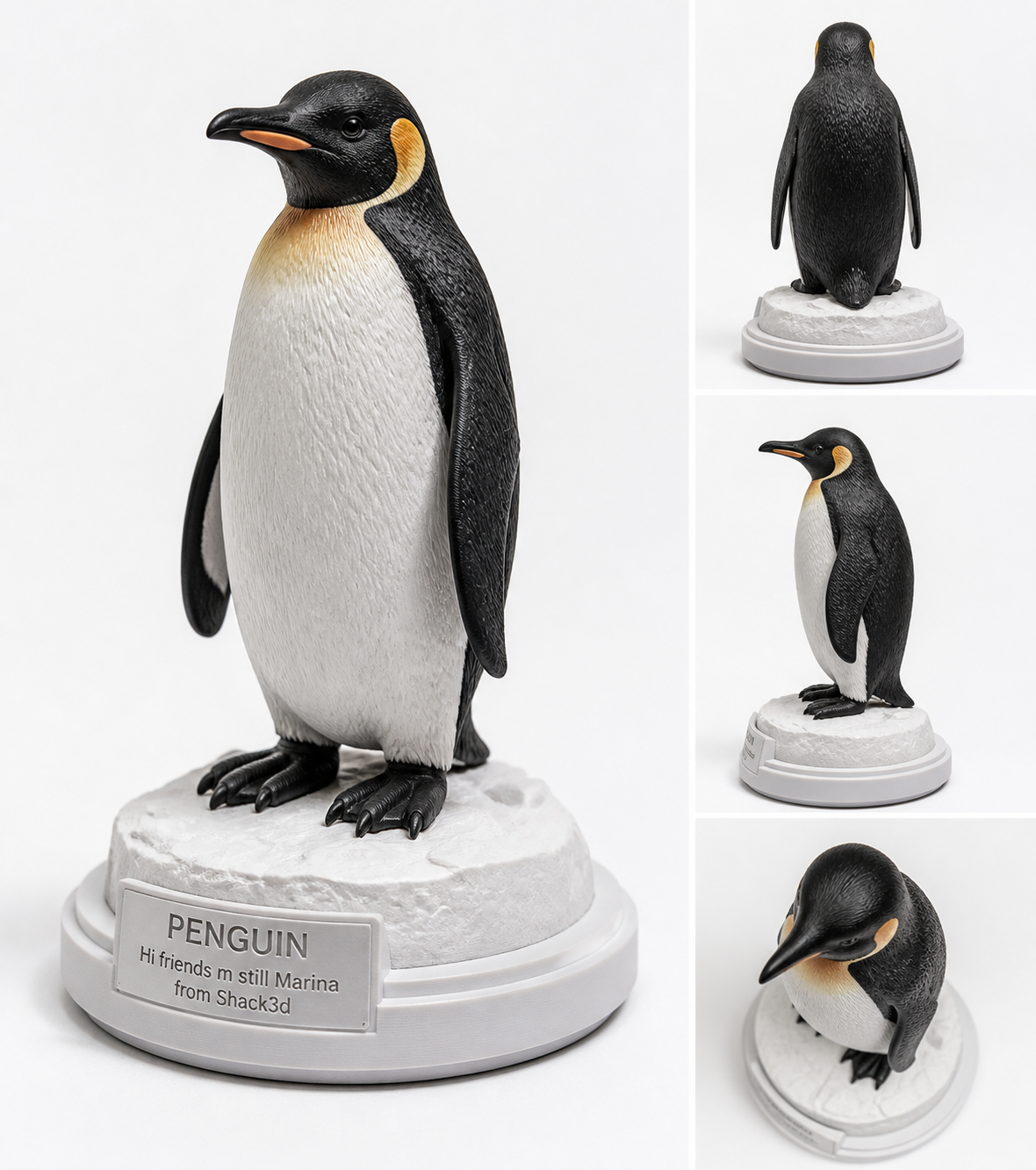 PENGUIN 3D Printing Creative Design Inspiration