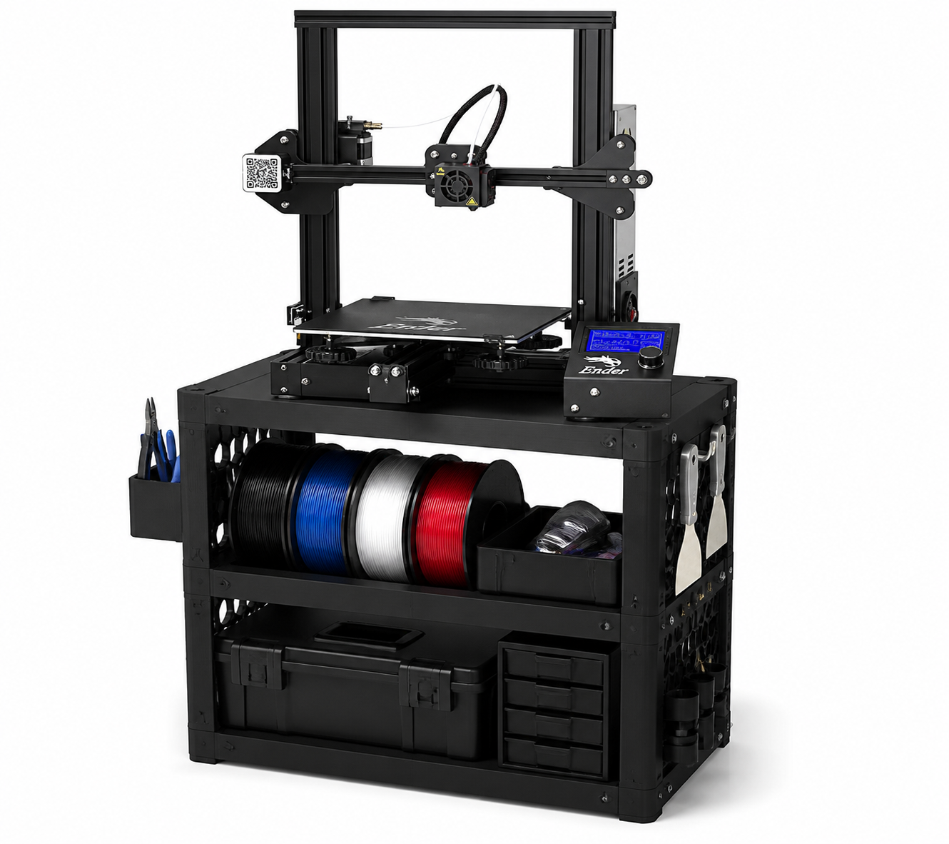Ender-3 v3 plus 上料架紧 Inspirasi desain kreatif cetak 3D