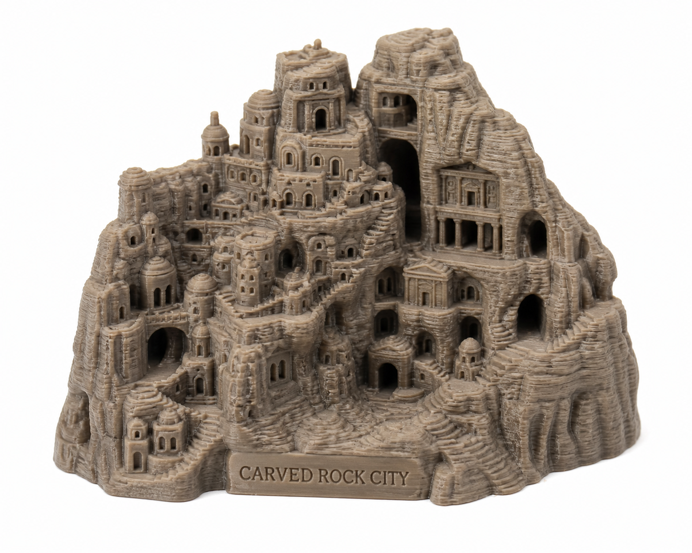 Carved Rock City 3Dプリンティングクリエイティブデザインインスピレーション