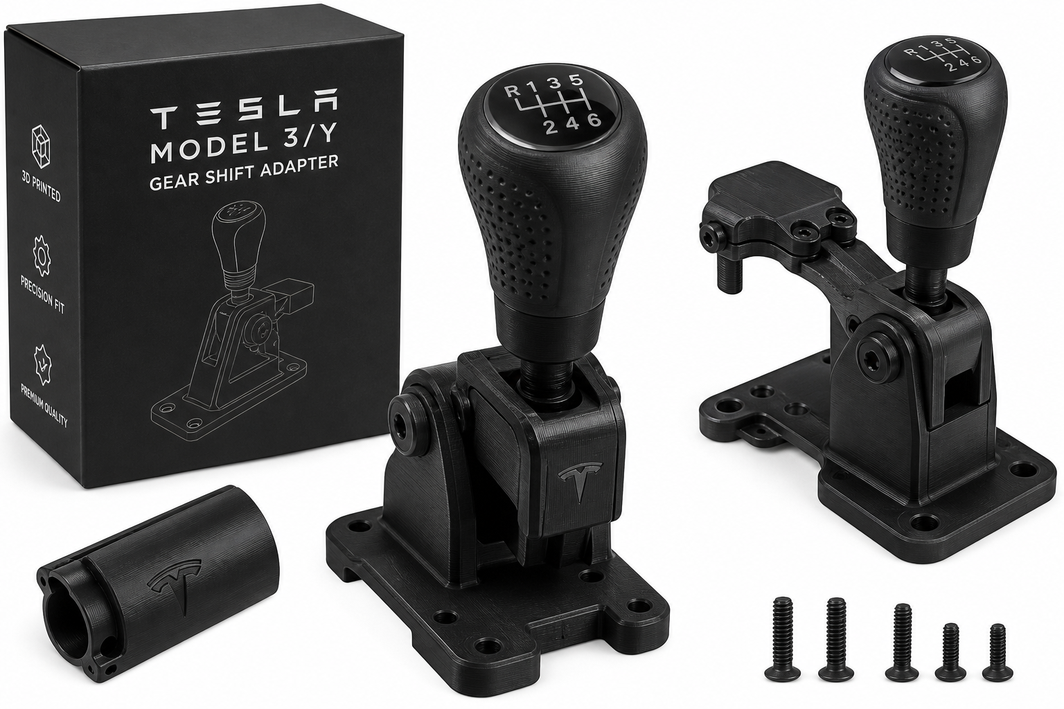 手动挡挂档器摇杆适配特斯拉model 3 Вдохновение креативного дизайна 3D-печати
