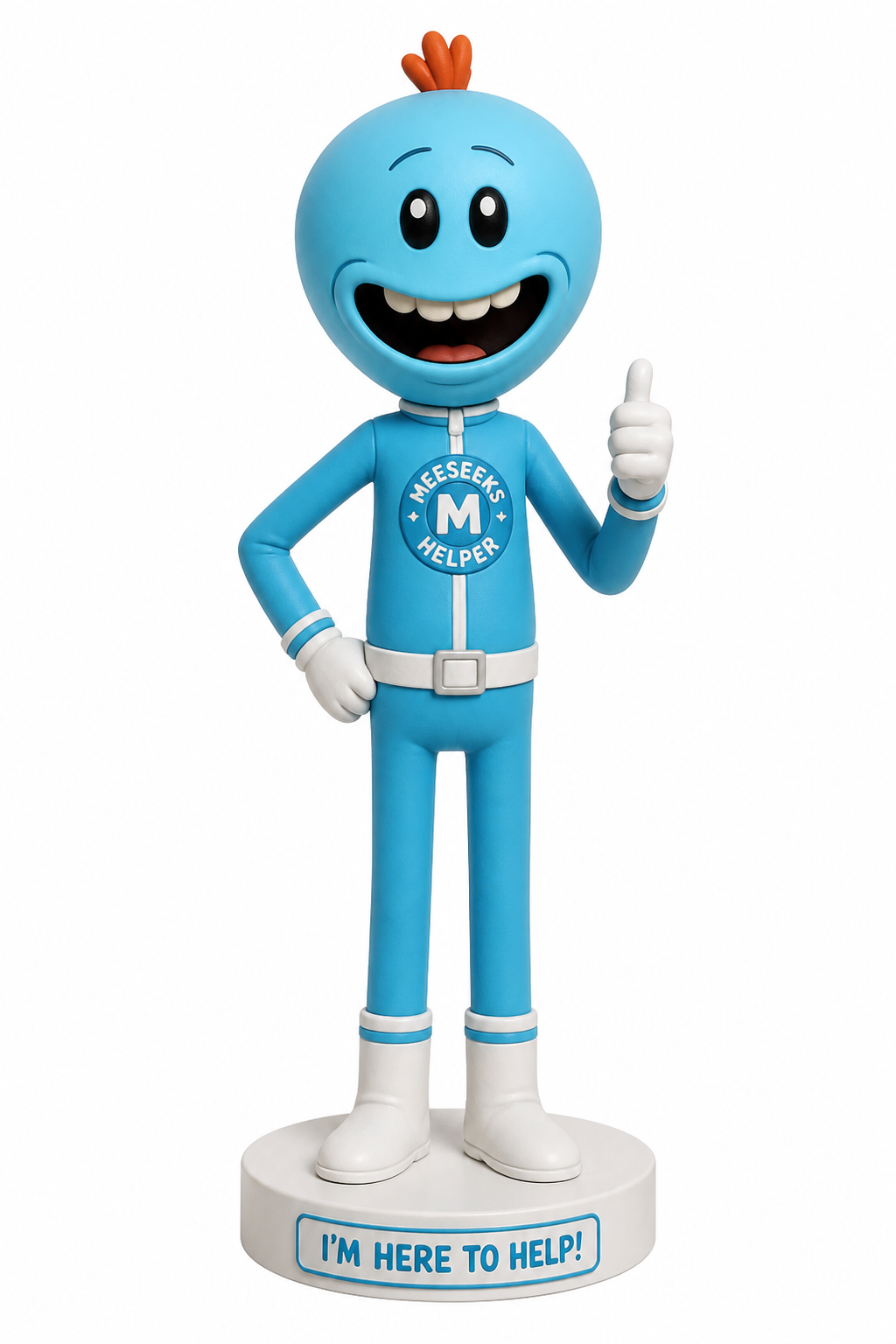 使命必达 Meeseeks إلهام التصميم الإبداعي للطباعة ثلاثية الأبعاد