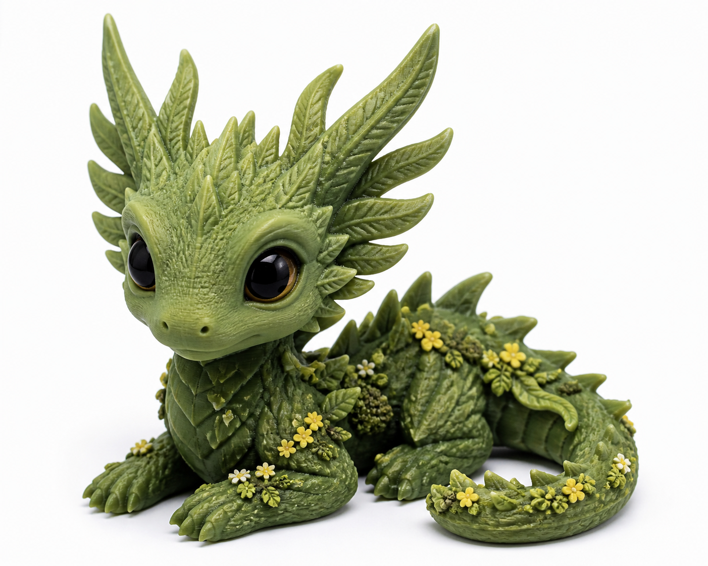 Little Grass Dragon  Inspiración de diseño creativo impresión 3D