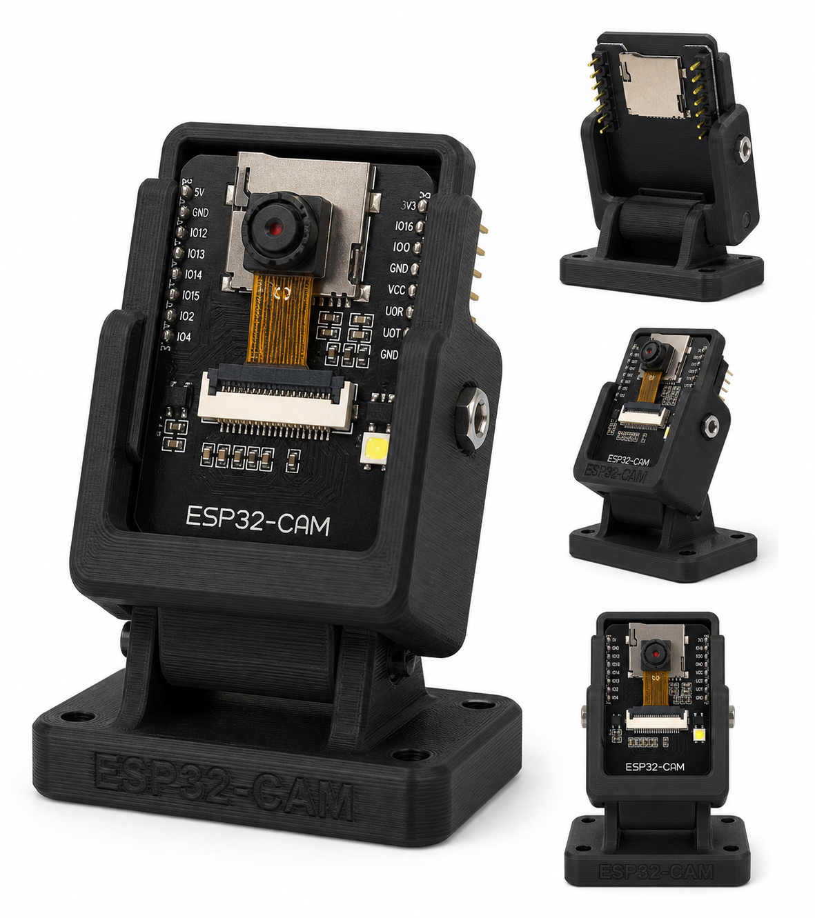 ESP32-CAM 外壳 3D प्रिंटिंग रचनात्मक डिज़ाइन प्रेरणा