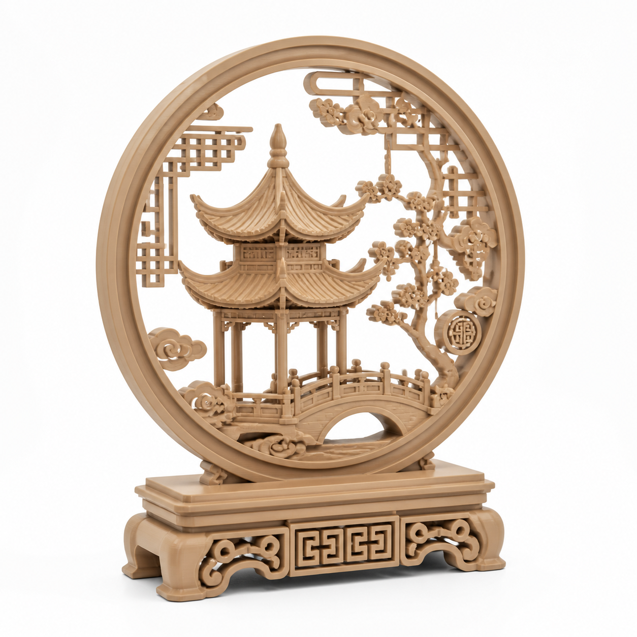 中国百福马年窗花 Inspiration de design créatif impression 3D